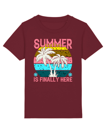 Summer Is Finally Here Burgundy