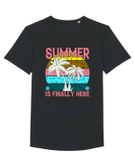 Summer Is Finally Here Tricou mânecă scurtă guler larg Bărbat Skater