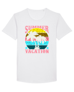 Summer Vacation Tricou mânecă scurtă guler larg Bărbat Skater