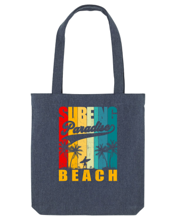 Surfing Paradise Beach Midnight Blue