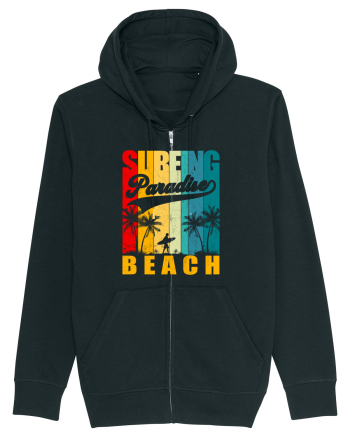 Surfing Paradise Beach Black