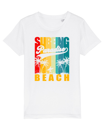 Surfing Paradise Beach White