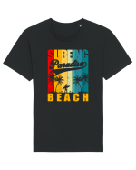 Surfing Paradise Beach Tricou mânecă scurtă Unisex Rocker