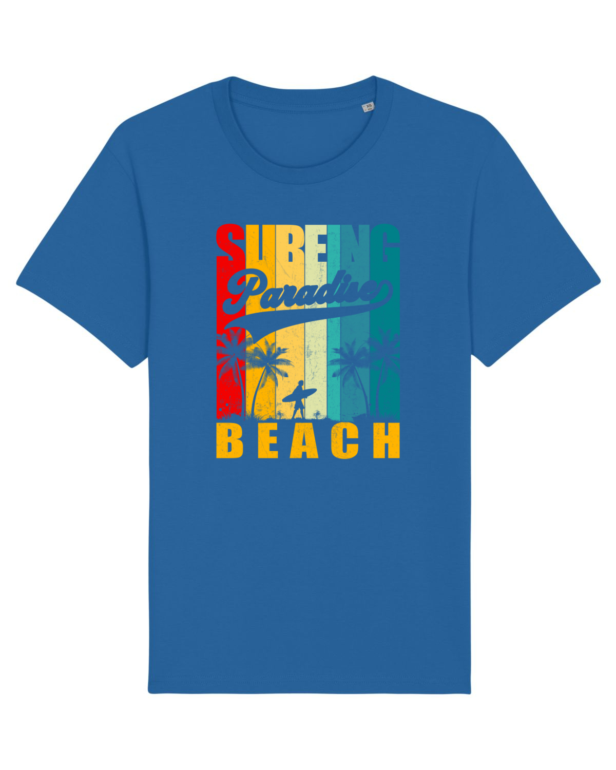 Tricou mânecă scurtă Unisex Rocker Royal Blue