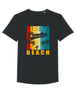 Surfing Paradise Beach Tricou mânecă scurtă guler larg Bărbat Skater