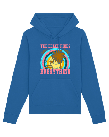 The Beach Fixes Everything Royal Blue