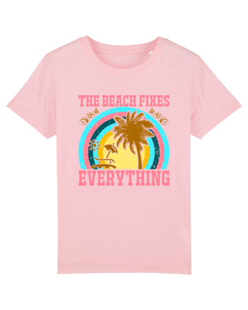 The Beach Fixes Everything Cotton Pink