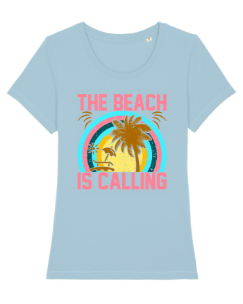 The Beach is Calling Sky Blue