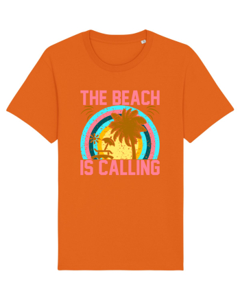 The Beach is Calling Bright Orange