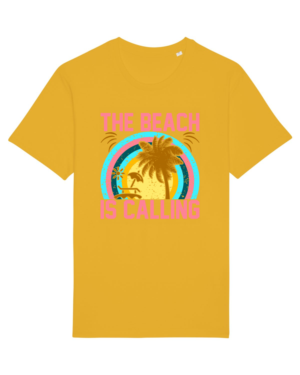 Tricou mânecă scurtă Unisex Rocker Spectra Yellow