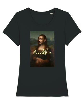Mona Dali sa - Mona Lisa 02 Black