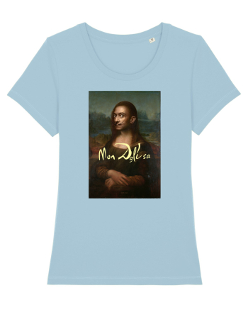 Mona Dali sa - Mona Lisa 02 Sky Blue