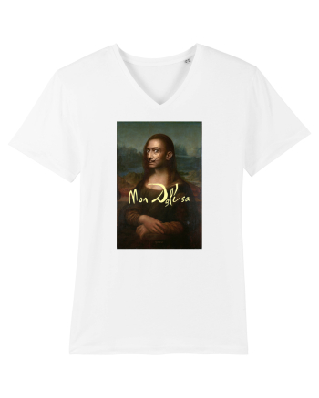 Mona Dali sa - Mona Lisa 02 White