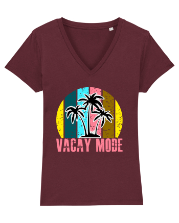 Vacay Mode Burgundy