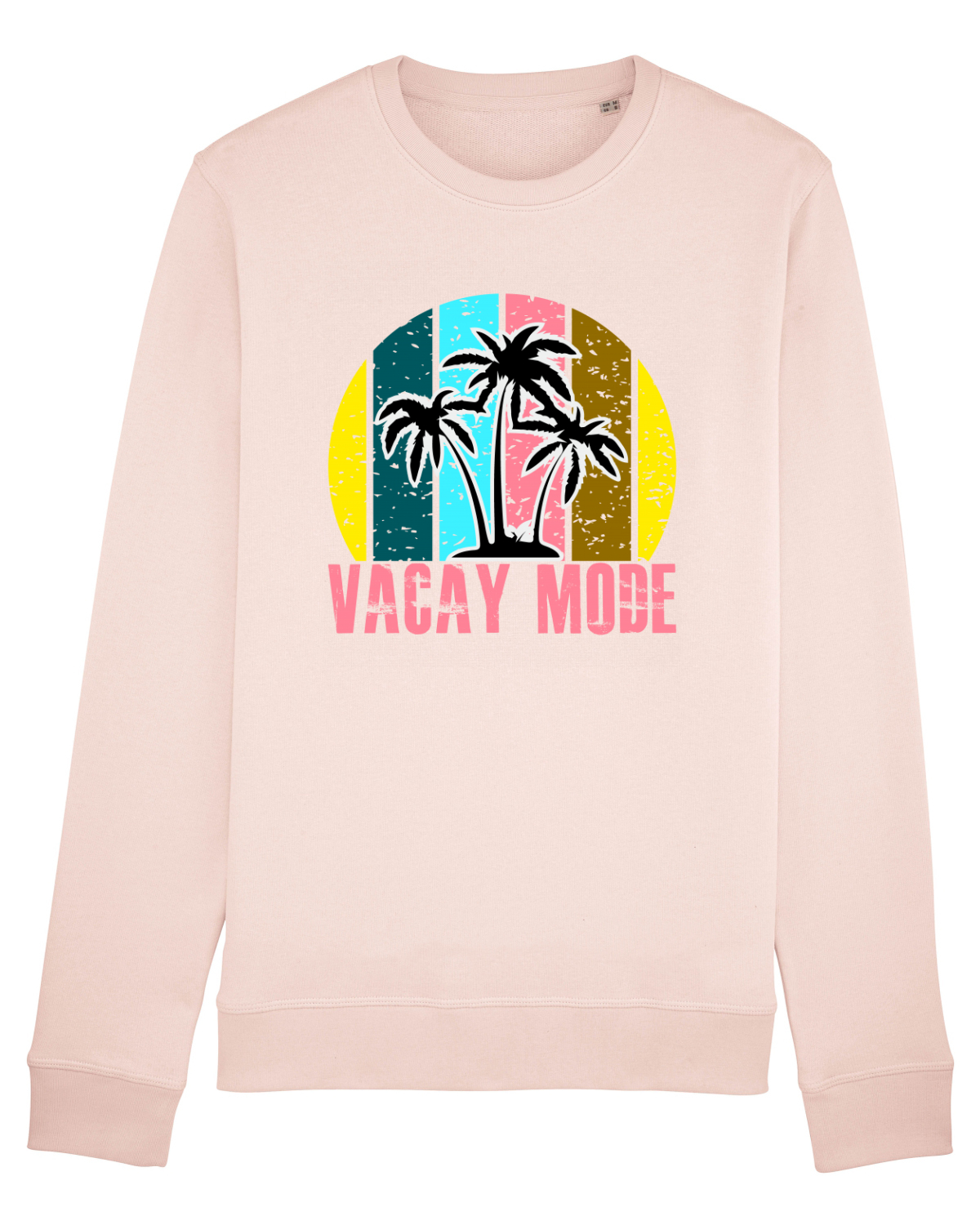 Bluză mânecă lungă Unisex Rise Candy Pink
