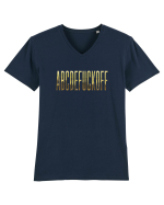 ABCDEFUCKOFF Tricou mânecă scurtă guler V Bărbat Presenter