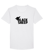 Black sheep (dark) Tricou mânecă scurtă guler larg Bărbat Skater