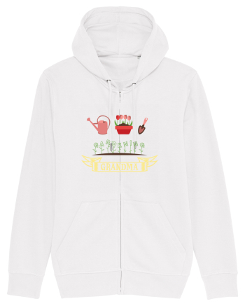 Gardening Grandma White