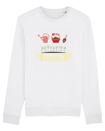 Gardening Grandma White