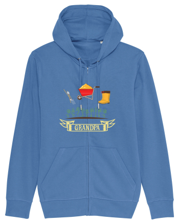 Gardening Grandpa Bright Blue