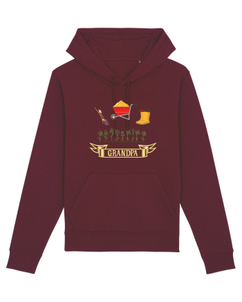Gardening Grandpa Burgundy