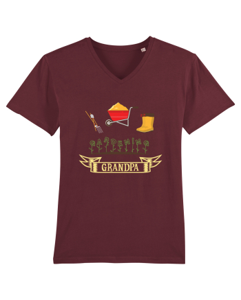 Gardening Grandpa Burgundy