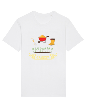 Gardening Grandpa White
