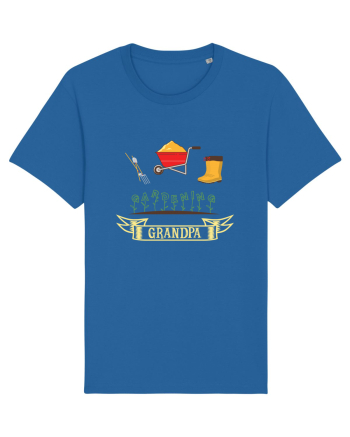 Gardening Grandpa Royal Blue