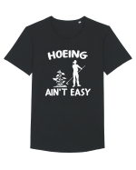 Hoeing Ain't Easy Tricou mânecă scurtă guler larg Bărbat Skater