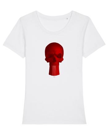 Craniu punishskull red White