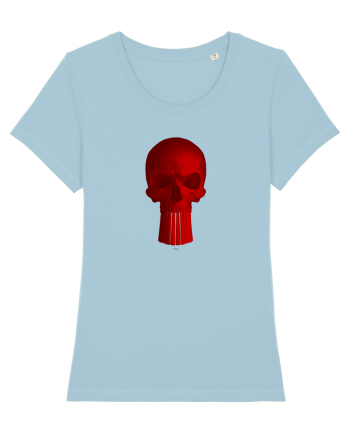 Craniu punishskull red Sky Blue