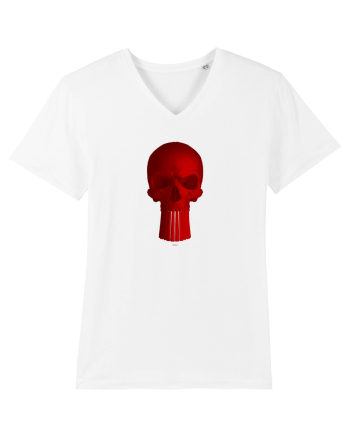 Craniu punishskull red White