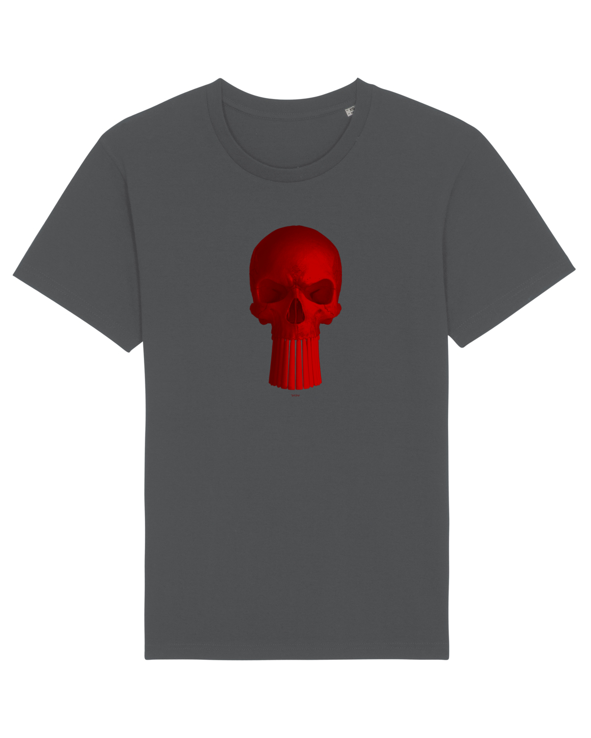 Tricou mânecă scurtă Unisex Rocker Anthracite