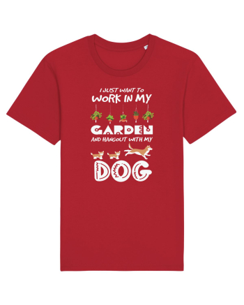 I just want to work in my garden and hangout with my dog Red