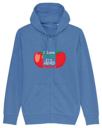 I Love Gardening from My Head Tomatoes Bright Blue