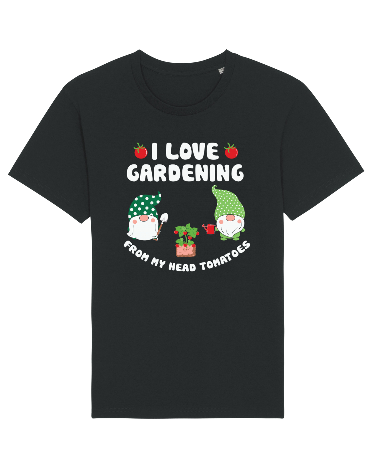 Tricou mânecă scurtă Unisex Rocker Black