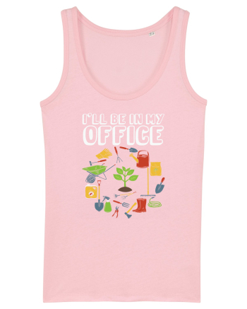 I'll Be In My Office Cotton Pink