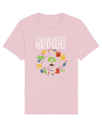 I'll Be In My Office Cotton Pink