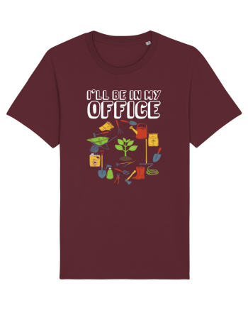 I'll Be In My Office Burgundy