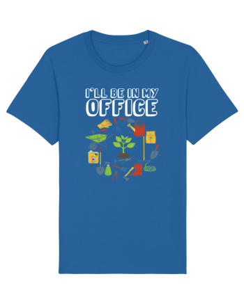 I'll Be In My Office Royal Blue