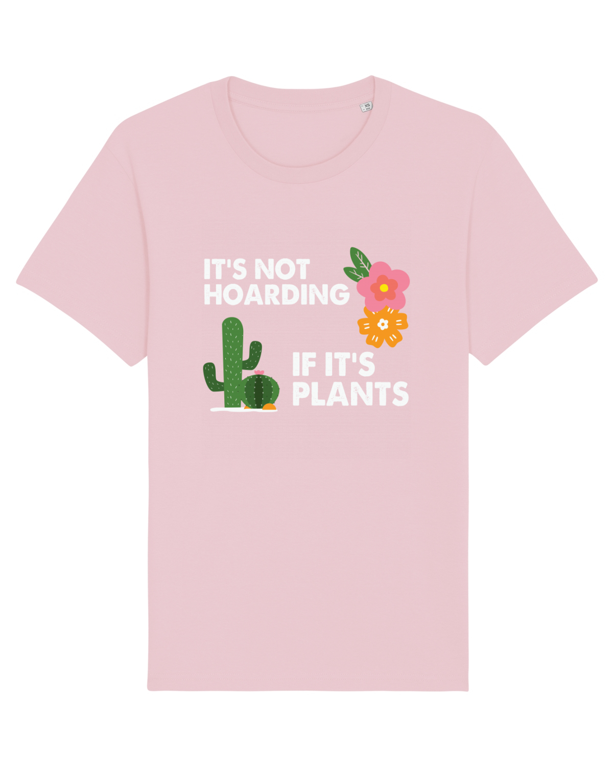Tricou mânecă scurtă Unisex Rocker Cotton Pink