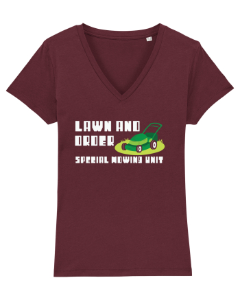 Lawn and Order Special Mowing Unit Burgundy