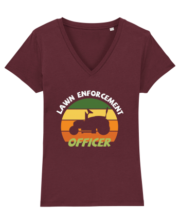 Lawn Enforcement Officer Burgundy
