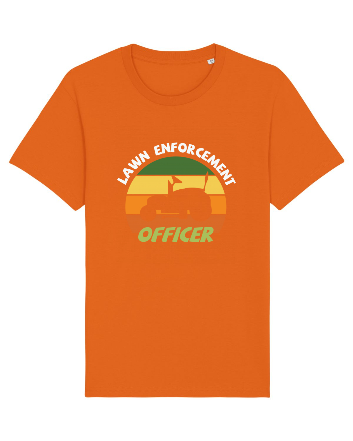 Tricou mânecă scurtă Unisex Rocker Bright Orange