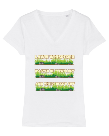 Lawn Whisperer Master of Mowology and the Perfect Cut White