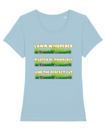 Lawn Whisperer Master of Mowology and the Perfect Cut Sky Blue