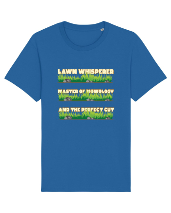 Lawn Whisperer Master of Mowology and the Perfect Cut Royal Blue
