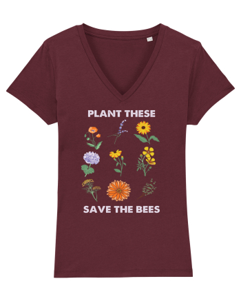 Plant These Save the Bees Burgundy