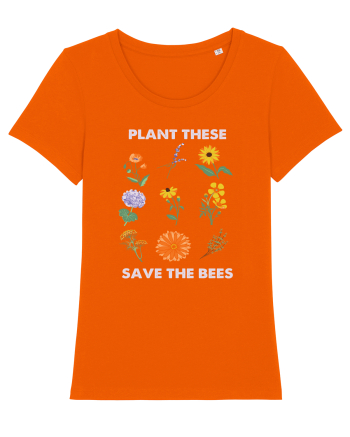Plant These Save the Bees Bright Orange