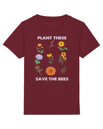 Plant These Save the Bees Burgundy